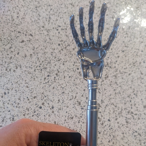 NWT Halloween Skeleton Hand Back Scratcher - Picture 5 of 5